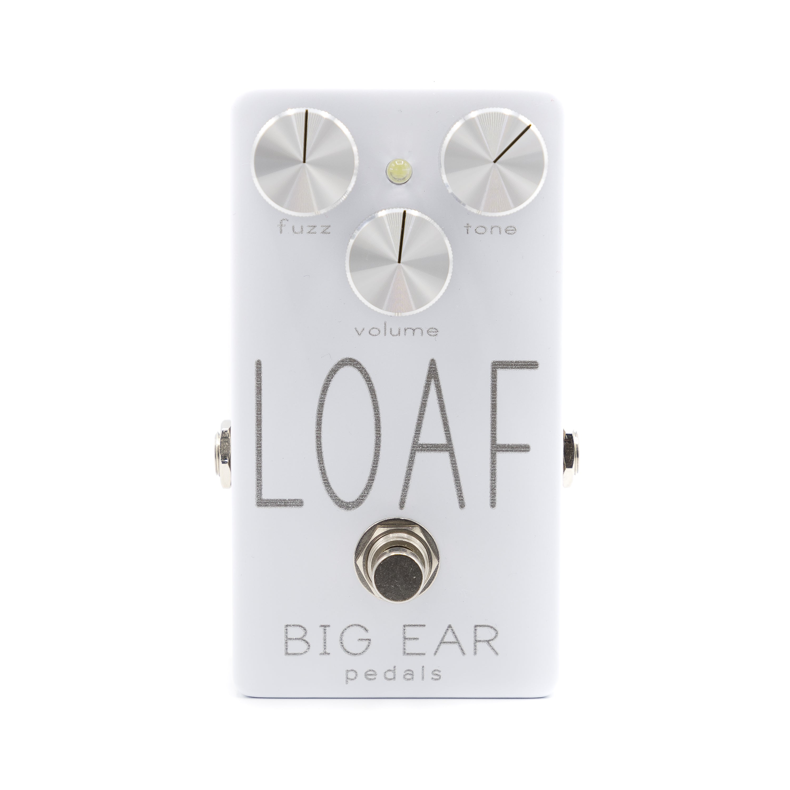good fuzz pedals BIG EAR Pedals - LOAF Fuzz - Festive AF White