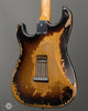 Fender Electric Guitars - Mike McCready Stratocaster - Rosewood Fingerboard - 3-Color Sunburst - Back Angle