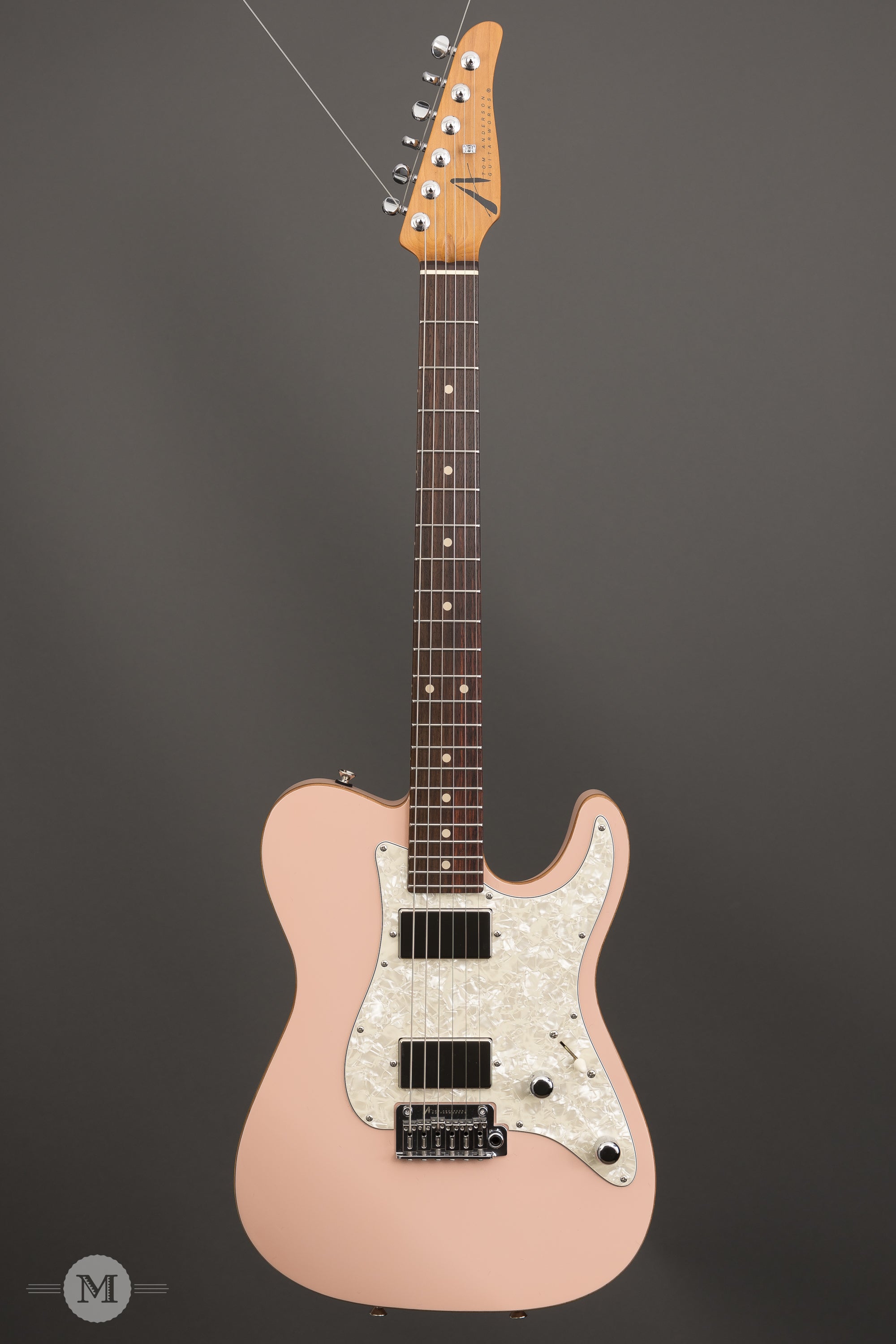 Tom Anderson Guitars - Mongrel - Hollow Shorty - Shell Pink | Mass ...