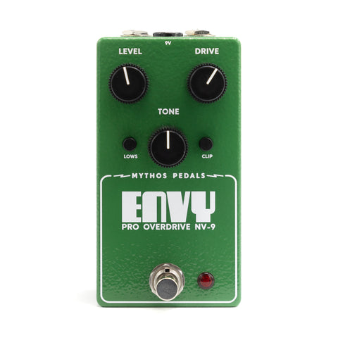 Mythos Pedals - Envy Pro Overdrive NV-9 - Front