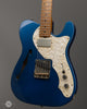 Don Grosh Electric Guitars - NOS Hollow T - Lake Placid Blue - Timeworn Finish - Angle