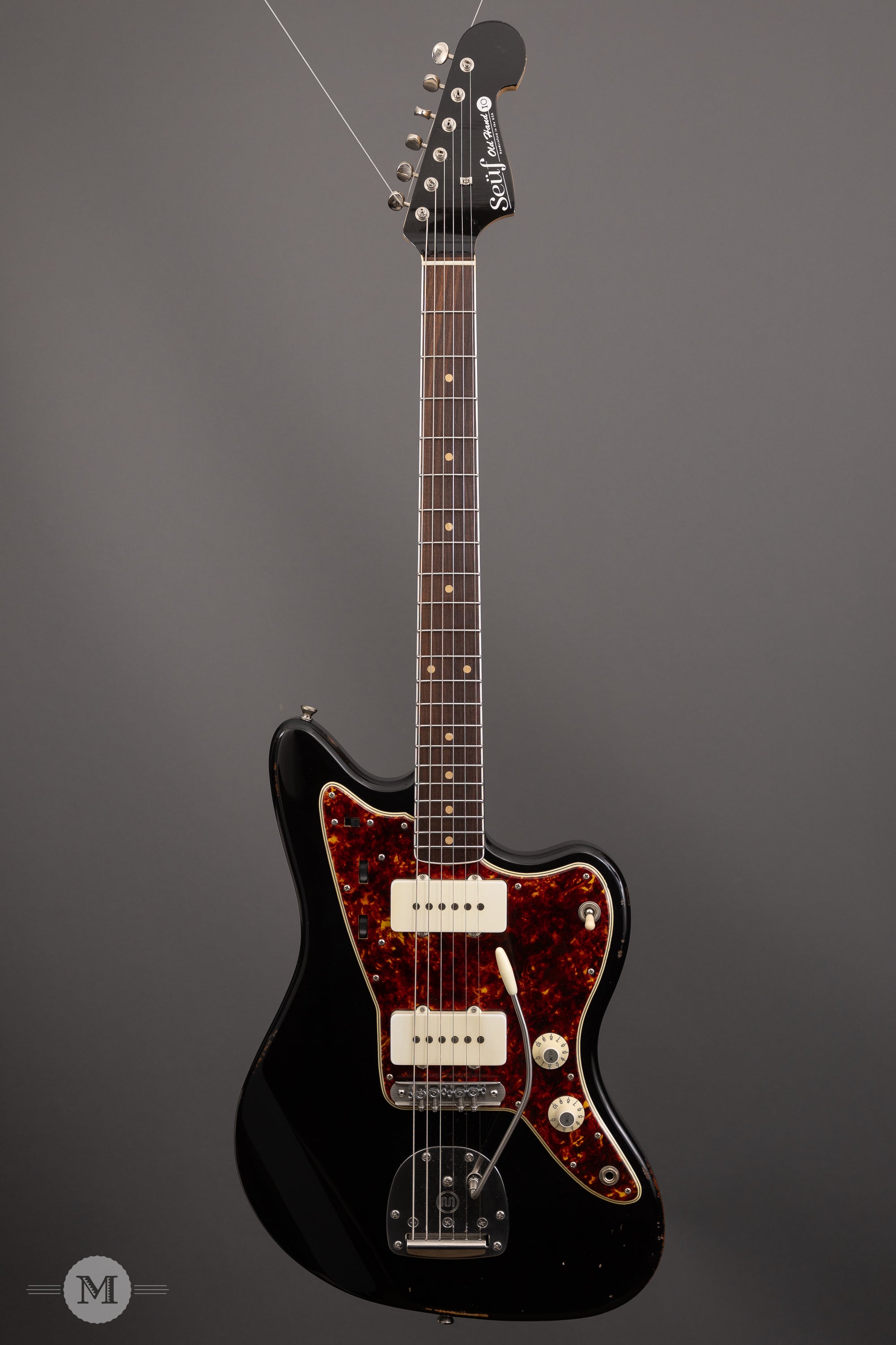 Seuf Electric Guitars - OH-10 - Tempered Pine Body - Black