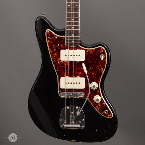 Seuf Electric Guitars - OH-10 - Tempered Pine Body - Black - Front Close