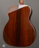 Leo Posch Acoustic Guitars - OM-RW - Back Angle