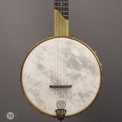 Pisgah Banjos - 11" Custom Dobson Half-Fretless - Front Close 