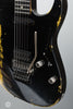 Tom Anderson Guitars - Pro Am - Black over Corvette Yellow - In Distress Lv3