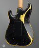 Tom Anderson Guitars - Pro Am - Black over Corvette Yellow - In Distress Lv3