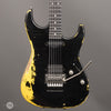 Tom Anderson Guitars - Pro Am - Black over Corvette Yellow - In Distress Lv3