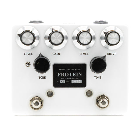 Browne Amplification - Protein Dual Overdrive V4 - White