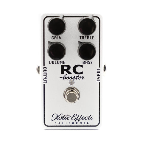 Xotic Effect Pedals - RC Booster Classic - Limited - Front Close