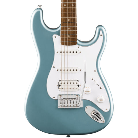 Squier - Affinity Stratocaster Junior HSS - Laurel Fingerboard - Ice Blue Metallic - Front Close