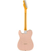 Fender Electric Guitars - American Professional II FSR Thinline Telecaster - Trans Shell Pink - Back