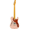 Fender Electric Guitars - American Professional II FSR Thinline Telecaster - Trans Shell Pink - Front