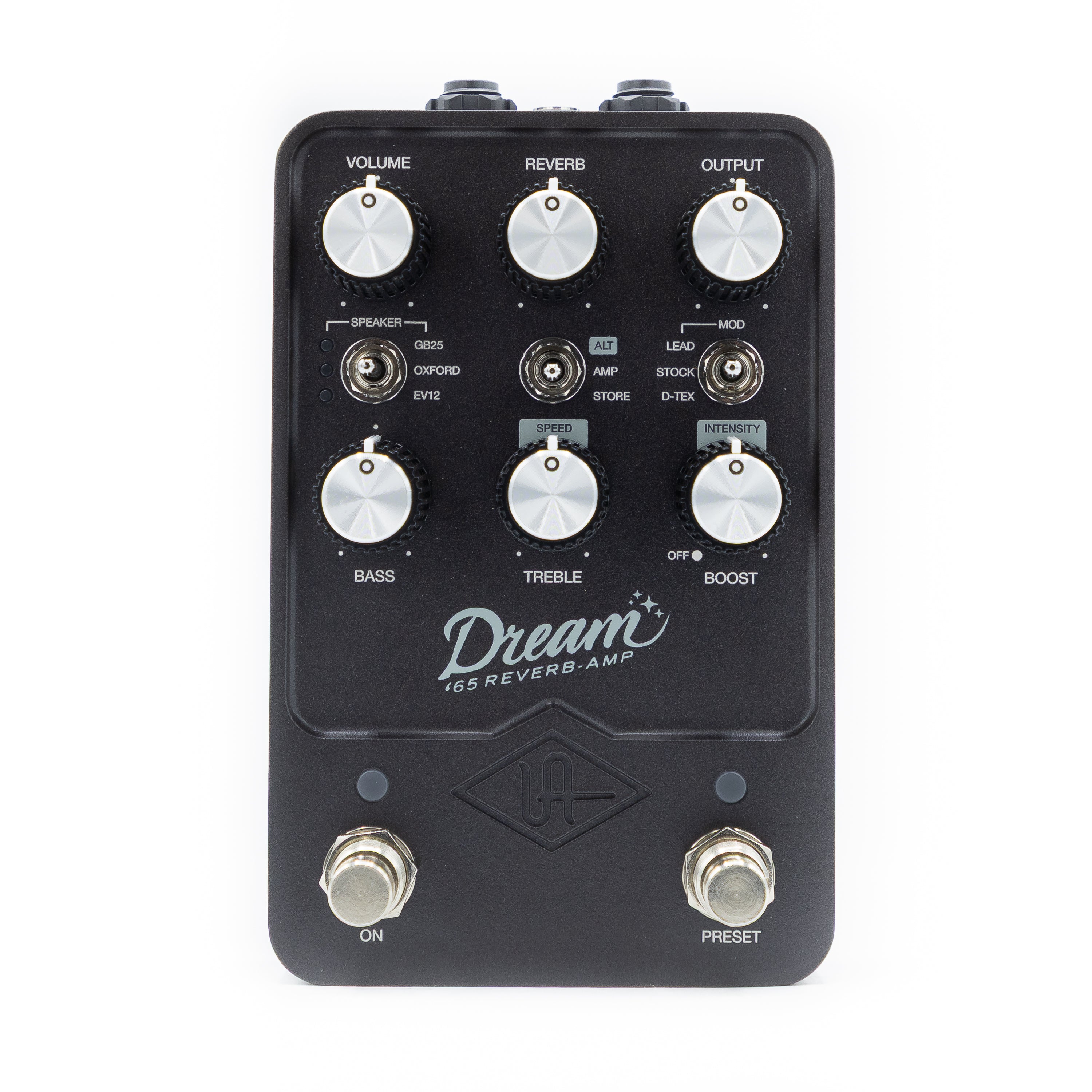 amp emulator pedal Universal Audio Dream '65 Reverb Amplifier Pedal
