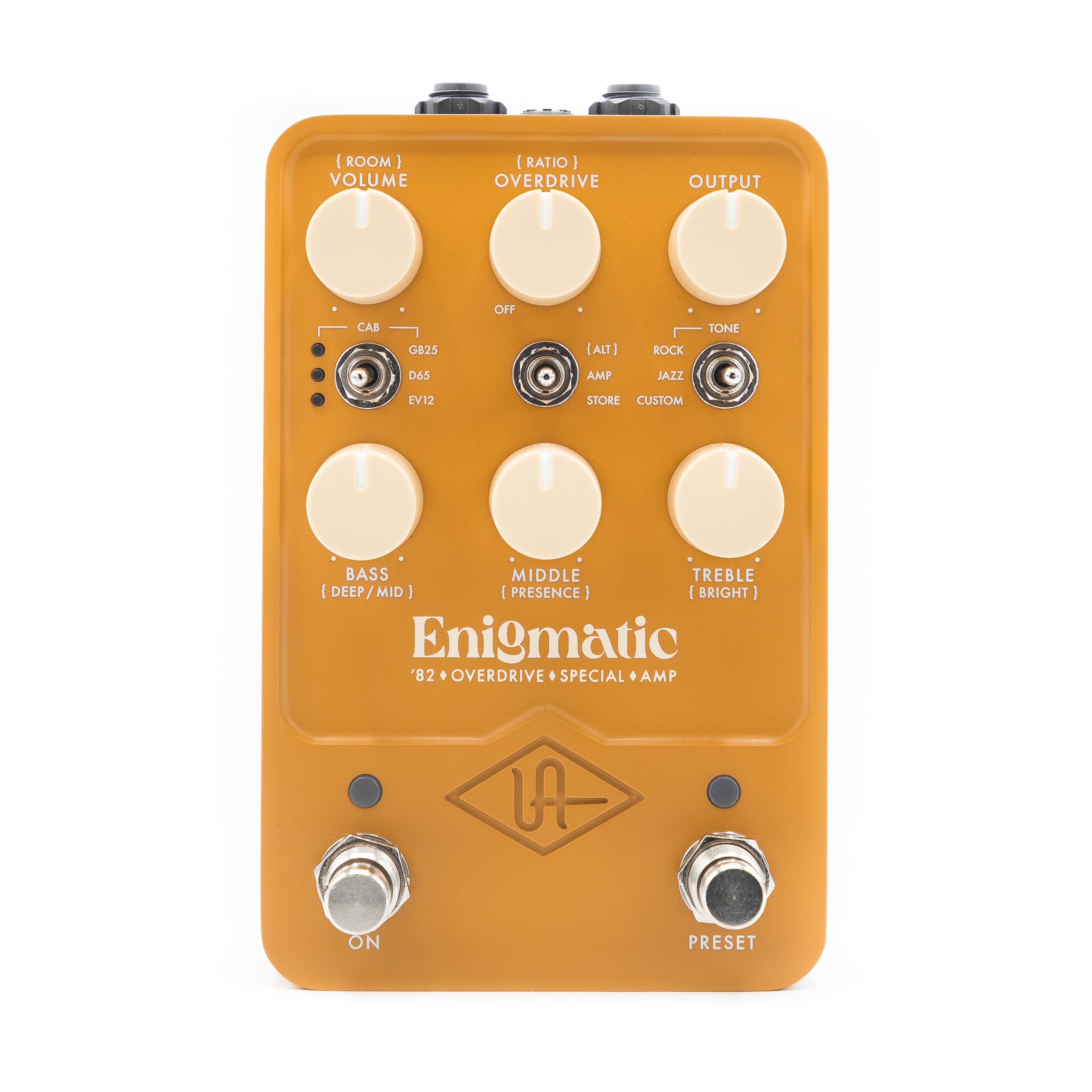 universal audio amp pedals Universal Audio Enigmatic '82 Overdrive Special Amp Pedal