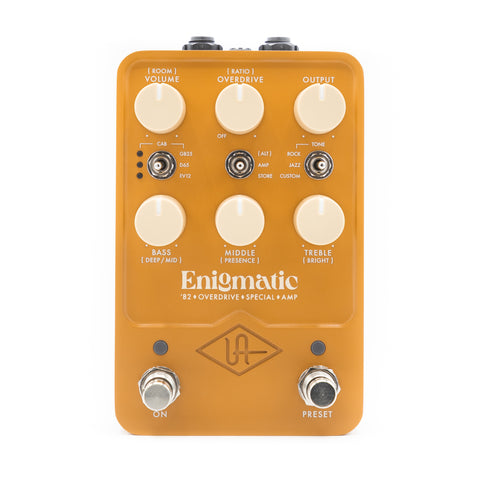 Universal Audio Amp Emulator Pedals - Enigmatic '82 Overdrive Special Amplifier - Front