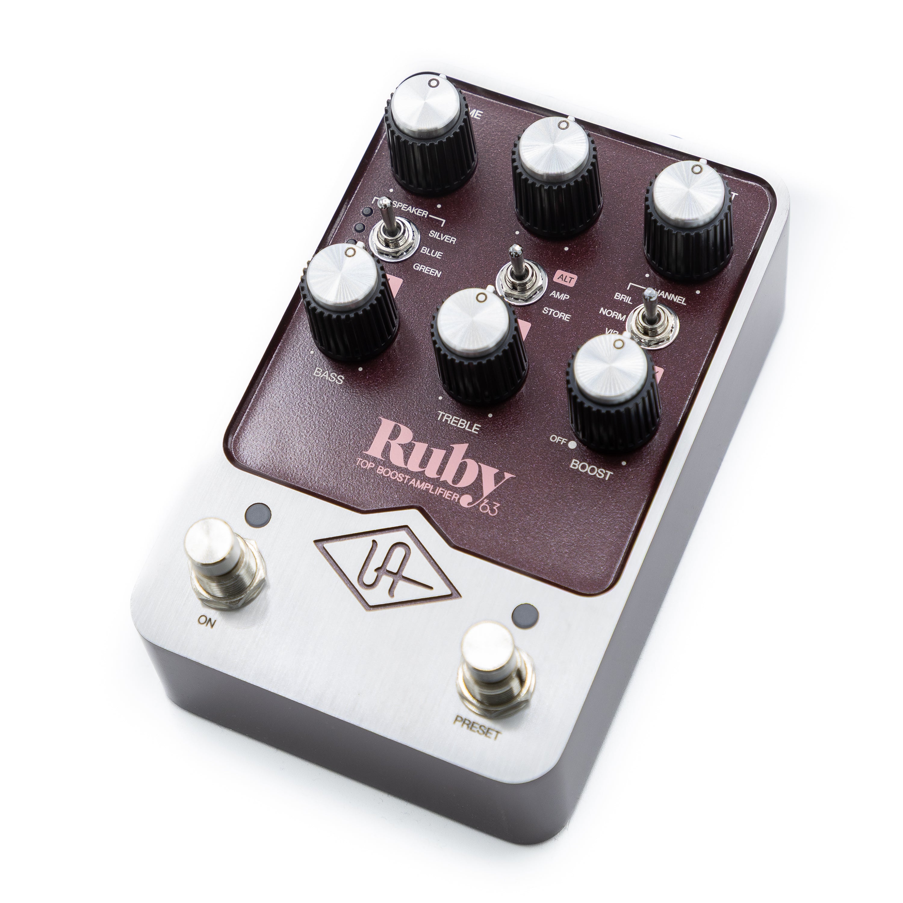 Ruby Audio Controller Universal Audio Amp Emulator Pedals - RUBY '63 Top Boost Amplifier ...