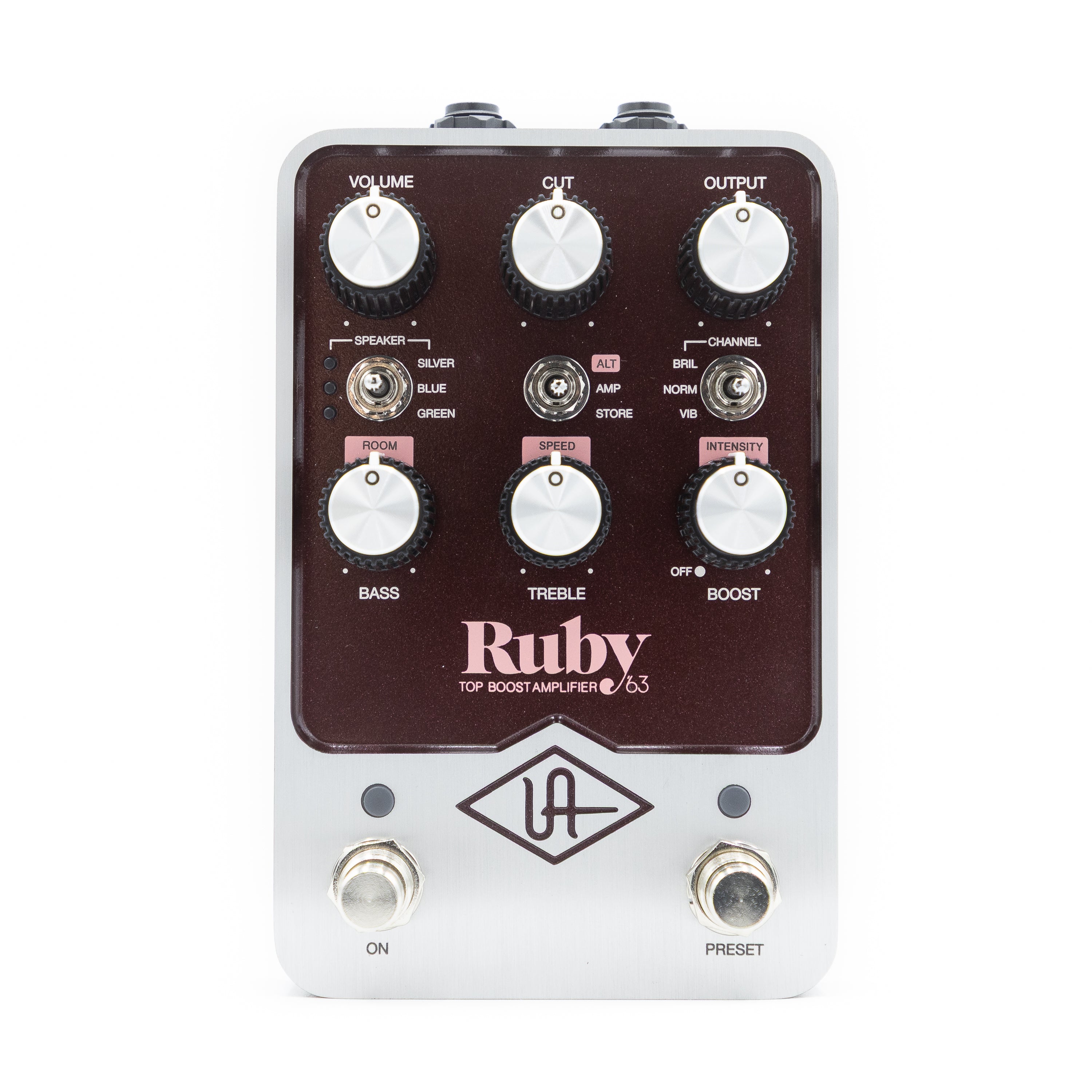 Ruby Audio Controller Universal Audio Amp Emulator Pedals - RUBY '63 Top Boost Amplifier ...