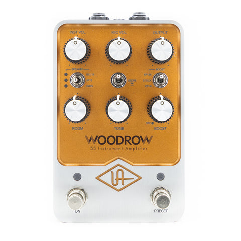 Universal Audio Amp Emulator Pedals - Woodrow '55 Instrument Amplifier - Front