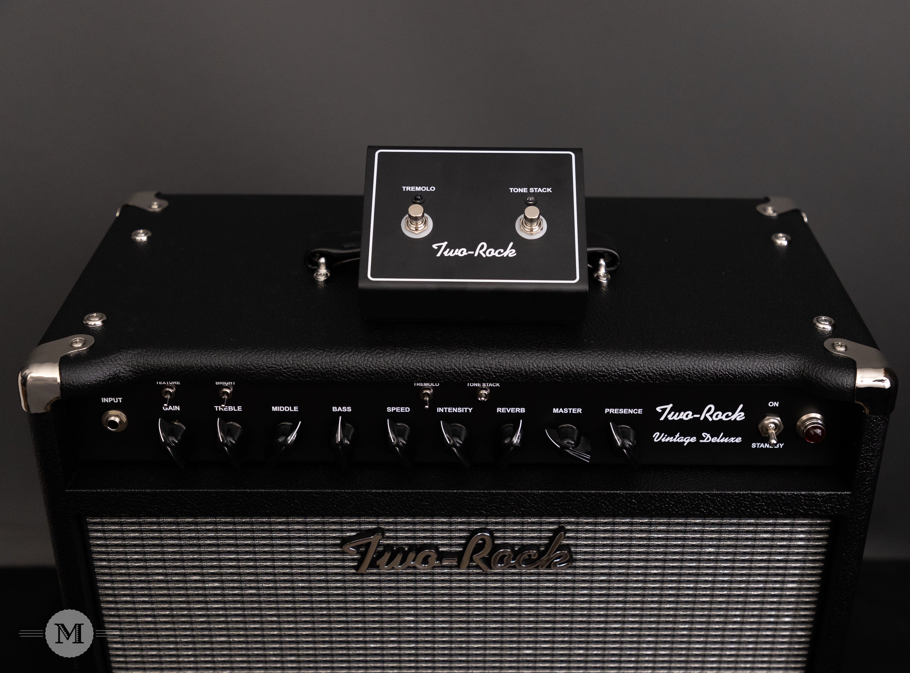 Two-Rock Amplifiers | Vintage Deluxe 40 Watt 1x12 Combo | Black Chassis ...