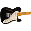 Fender Electric Guitars - Vintera II '60s Telecaster Thinline Maple Fingerboard - Black - Angle