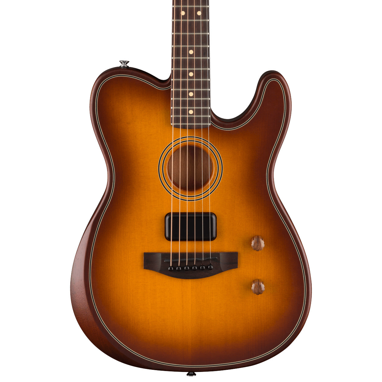 Fender Acoustic Guitars - Acoustasonic Standard Telecaster - Honey