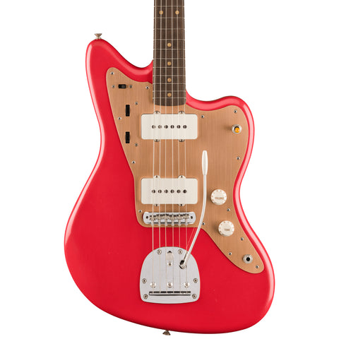 Fender Electric Guitars - Ltd. Vintera II Road Worn  '50s Jazzmaster - 3-Tone Sunburst - Front Close