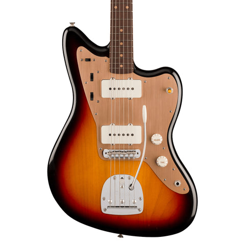 Fender Electric Guitars - Ltd. Vintera II Road Worn  '50s Jazzmaster - 3-Tone Sunburst - Front Close