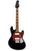 Sterling by Music Man - StingRay Guitar Plus SR50X - Black - Front 