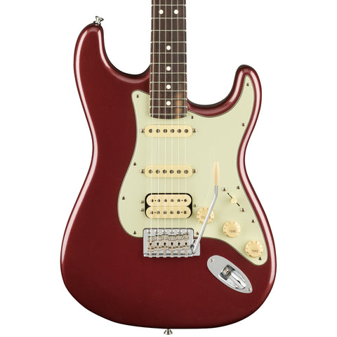 Fender Electric Guitars - American Performer Stratocaster HSS RW - Aubergine - Front Close