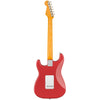Fender Electric Guitars - 60's Stratocaster Laquer - Pau Ferro - Fiesta Red - Back