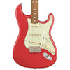 Fender Electric Guitars - 60's Stratocaster Laquer - Pau Ferro - Fiesta Red - Front Close