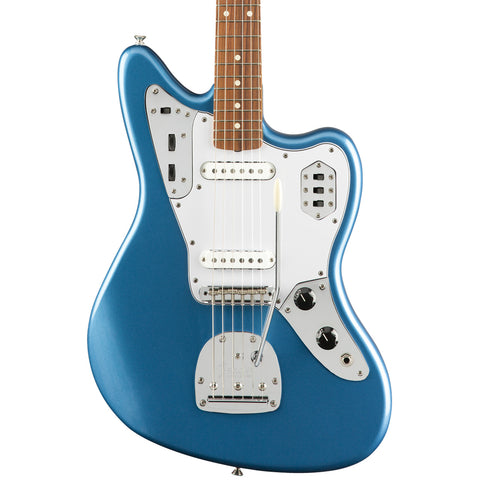 Fender Electric Guitars - Classic Series - '60s Jaguar Lacquer - Lake Placid Blue - Front
