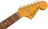 Fender Electric Guitars - Classic Series - '60s Jaguar Lacquer - Lake Placid Blue - Headstock