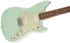 Fender Electric Guitars - Duo Sonic - Surf Green - Angle