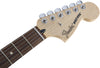 Fender Electric Guitars - Mustang 90 - Torino Red - Headstock
