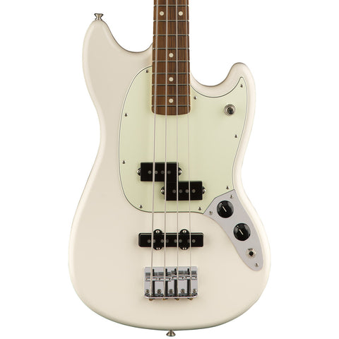 Fender Basses - Mustang Bass PJ Pau Ferro - Olympic White