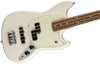 Fender Basses - Mustang Bass PJ Pau Ferro - Olympic White - Angle