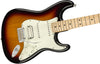 Fender Electric Guitars - Player Stratocaster - HSS -  Maple Fingerboard - 3-Color Sunburst - Angle