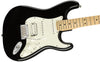 Fender Electric Guitars - Player Stratocaster HSS MN Black - Angle