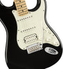 Fender Electric Guitars - Player Stratocaster HSS MN Black - Details