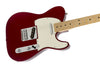 Fender - Standard Telecaster - Candy Apple Red - Close up angle