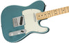 Fender Electric Guitars - Player Telecaster Maple Fingerboard - Tidepool - Angle