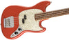 Fender Electric Guitars - Vintera '60s Mustang Bass - Fiesta Red - Angle