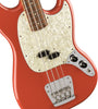 Fender Electric Guitars - Vintera '60s Mustang Bass - Fiesta Red - Details
