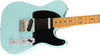 Fender Electric Guitars - Vintera '50s Telecaster Modified - Daphne Blue - Angle