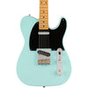 Fender Electric Guitars - Vintera '50s Telecaster Modified - Daphne Blue - Front Close