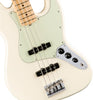 Fender Basses - 2017 American Professional Jazz Bass - Olympic White - Angle