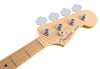 Fender Basses - 2017 American Professional Jazz Bass - Olympic White - Headstock