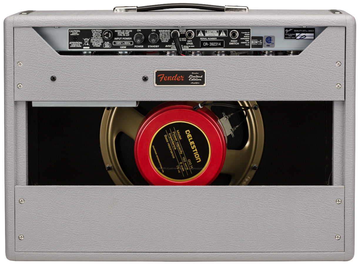 Fender Amps - 2020 '65 Deluxe Reverb - LTD Slate Grey - Celestion Redb ...